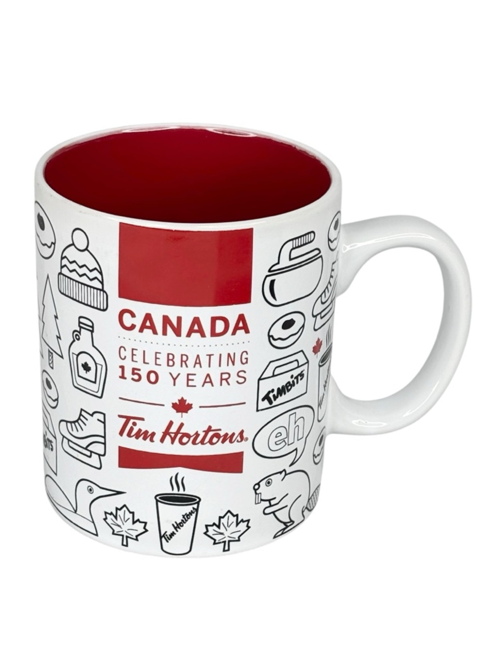 Tim Horton’s 2017 Ltd Edition Canada Celebrating 150 Years Graphic Coffee Mug